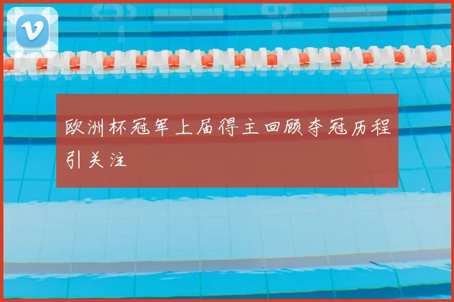 欧洲杯冠军上届得主回顾夺冠历程引关注